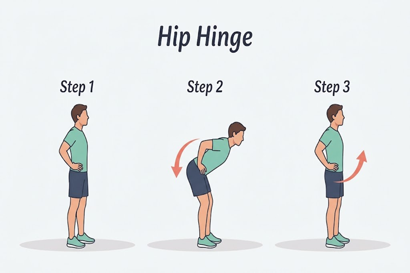 12. Hip Hinge