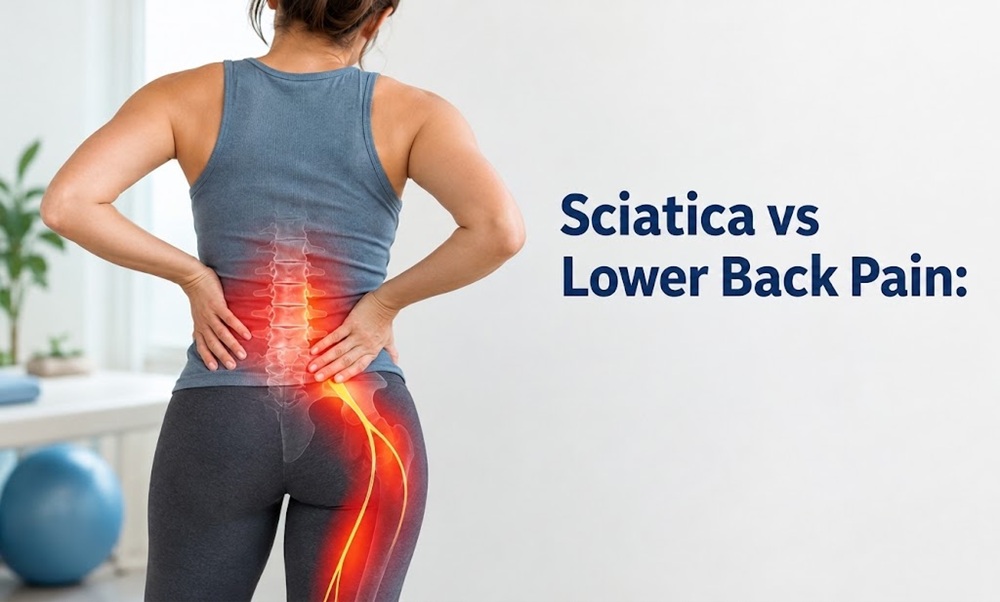 Sciatica vs Lower Back Pain: How to Know the Difference