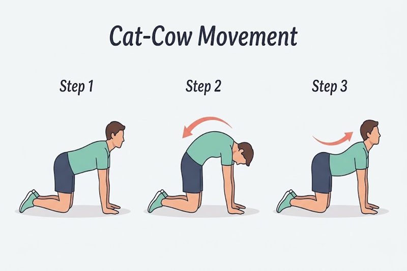 5. Cat-Cow Movement