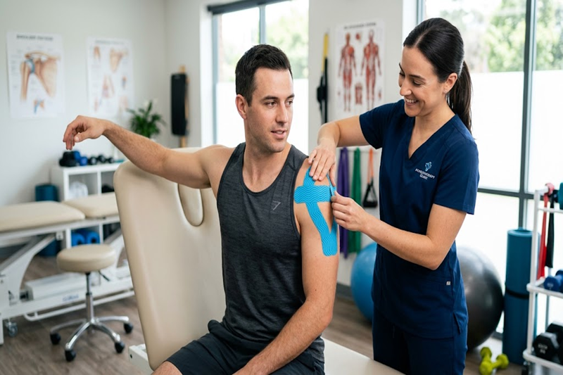 Kinesio Taping Therapy in Dubai