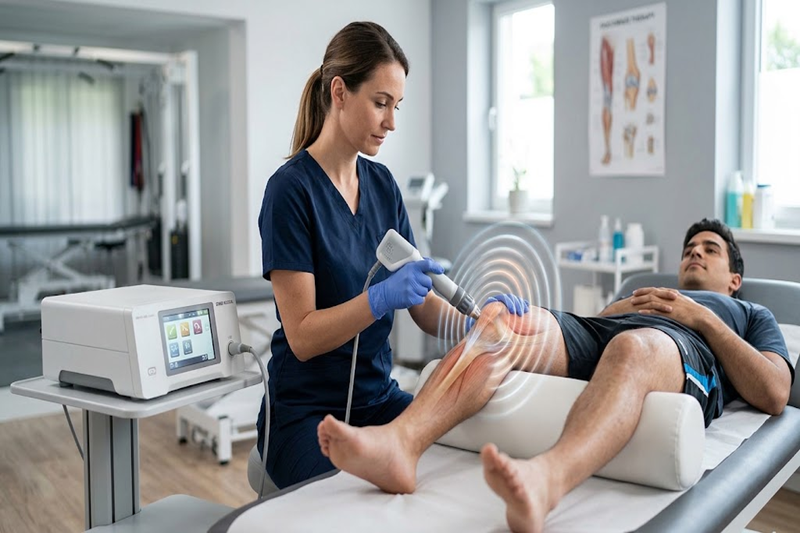 What is shockwave therapy at PhysiCare
