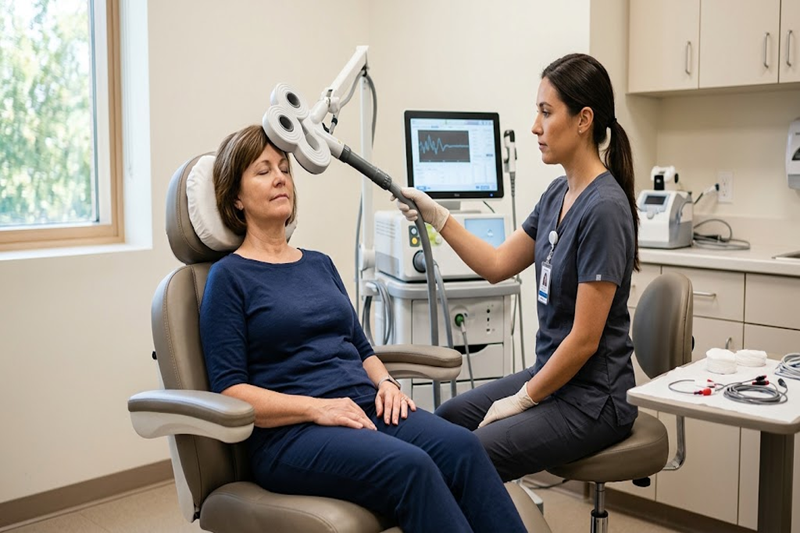 Electromagnetic therapy physiotherapy at Physio Care Dubai — clinic