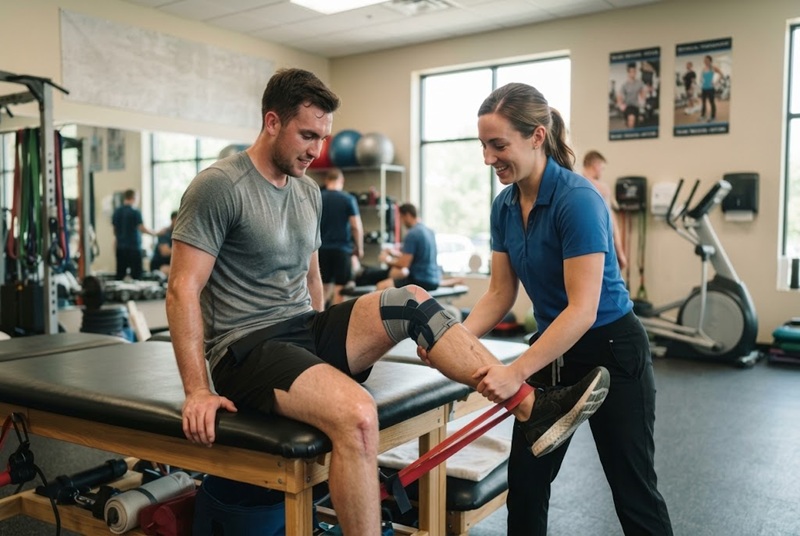 Sports physical therapists focus on the prevention, assessment, treatment
