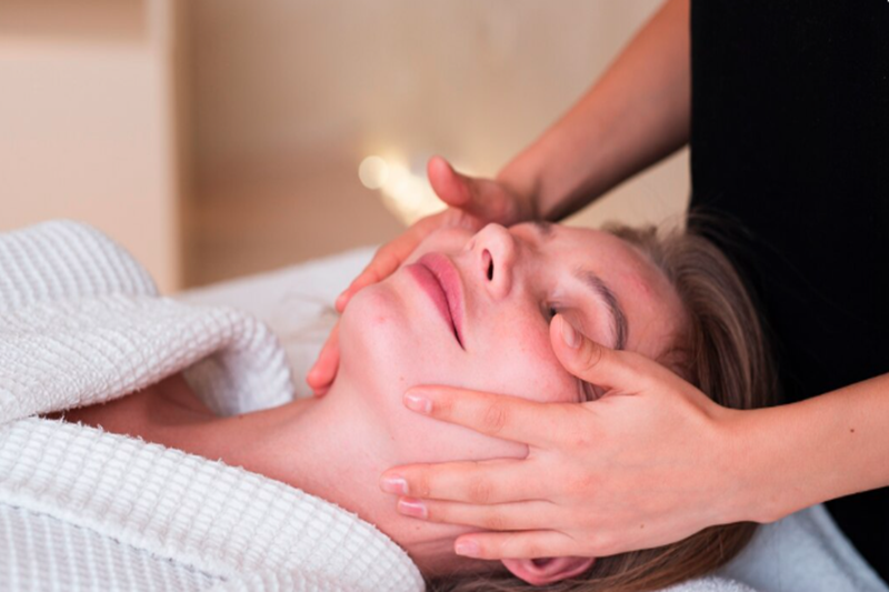 Gentle facial massage for Bell’s palsy