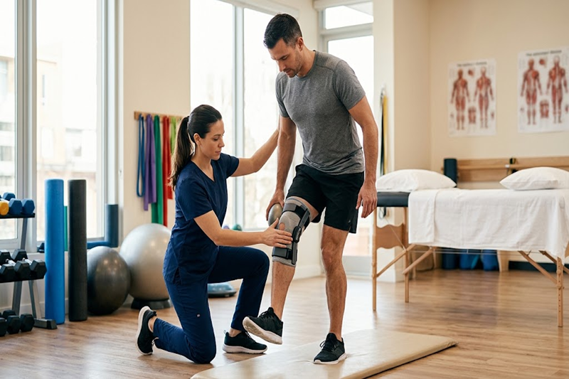 Therapeutic exercise for orthopedic physiotherapy at Physio Care Dubai