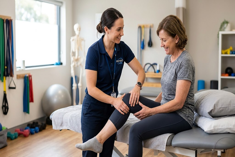 Rehabilitation gym equipment used in orthopedic physiotherapy