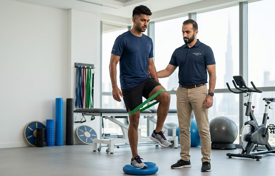 Sport injury rehab in Dubai at Physio Care